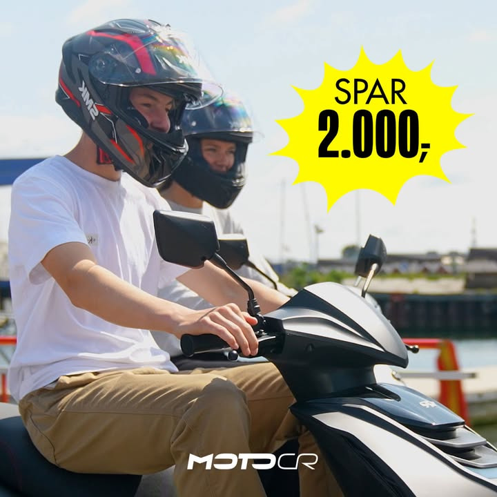 MIDTSJÆLLANDS KNALLERTSERVICE inviterer til besparelse på udvalgte MOTOCR scootere