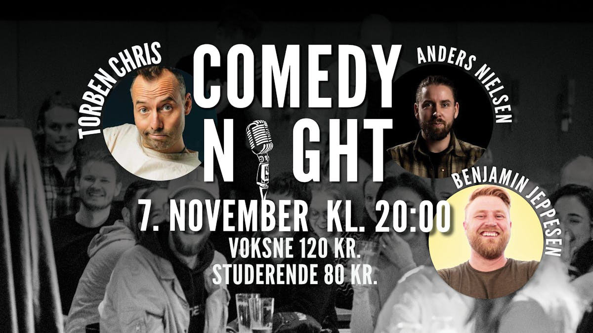 Comedy night hos Anarkist: En aften med grin og god øl