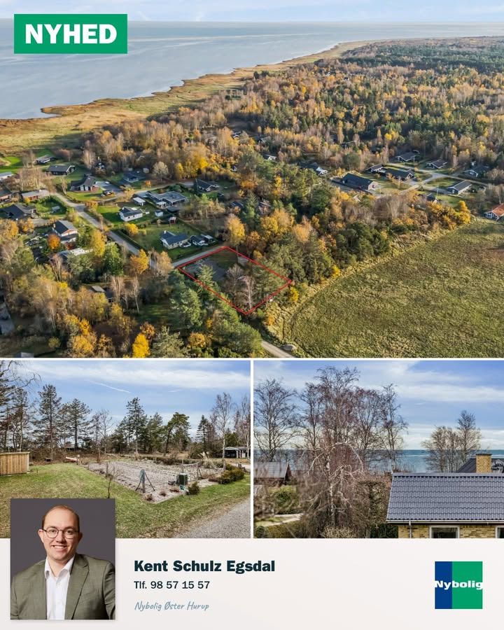 Nybolig Hadsund præsenterer ny grund til salg nær Kattegat