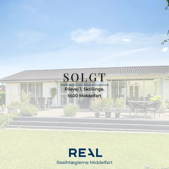 RealMæglerne Middelfart sælger ejendom på Pilevej 1 i Skrillinge