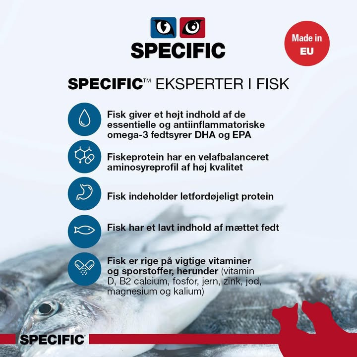 Vodskov Dyreklinik v/Thorstein Arnason genoptager forhandlingen af Specific foder med høj standard