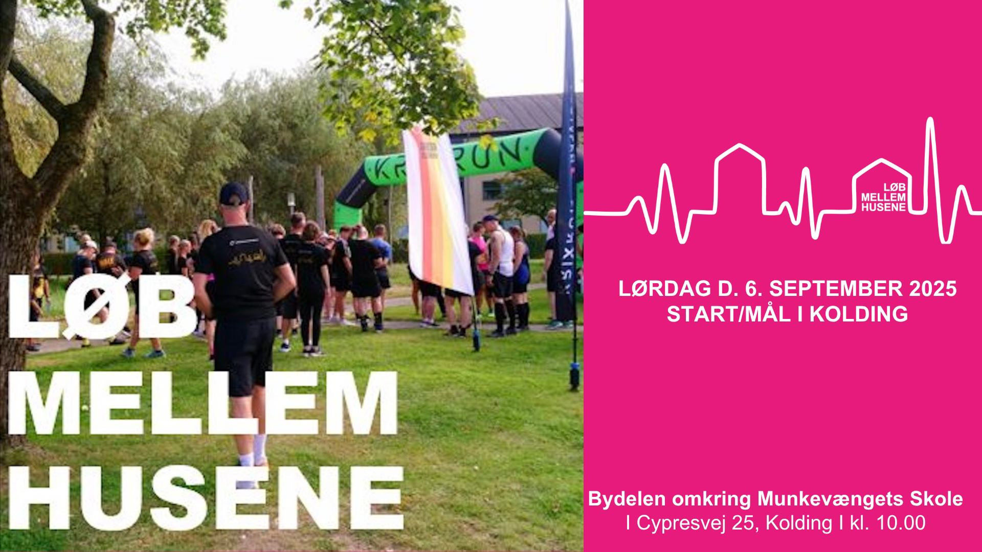 Løb Mellem Husene i Kolding inviterer til fællesskab og motion