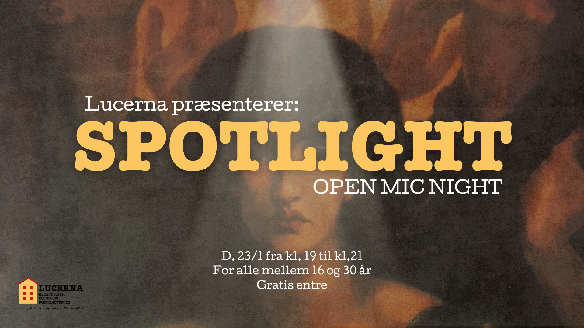 Oplev Spotlight: Ungehuset Lucernas nye open mic koncept