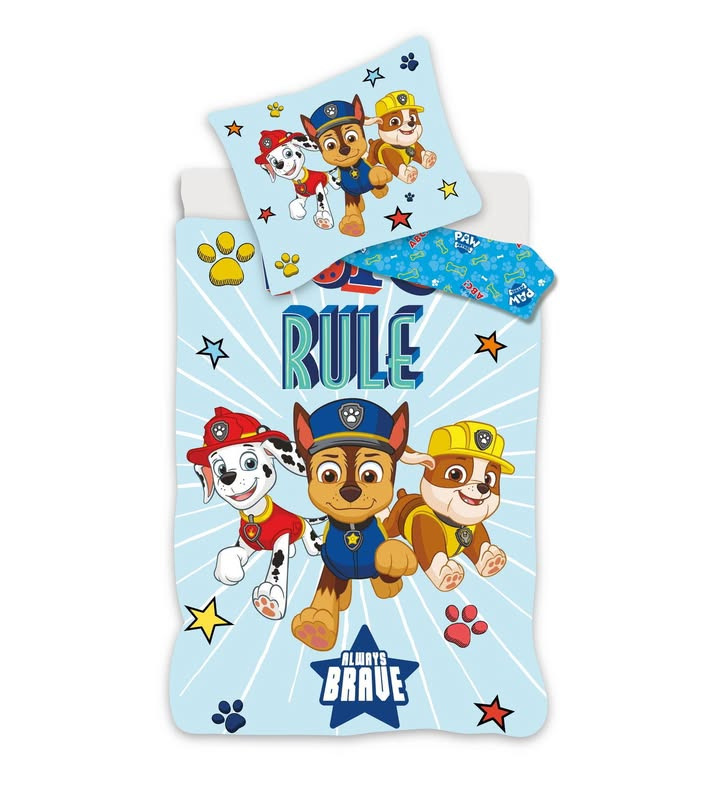 Min Købmand Øster Bjerregrav tilbyder Paw Patrol sengetøj til børn - kun 50 kr. pr. sæt