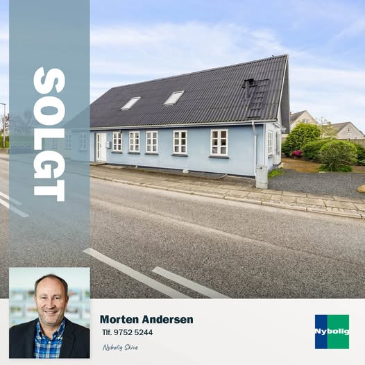 Nybolig Skive I/S sælger charmerende bolig i Oddense