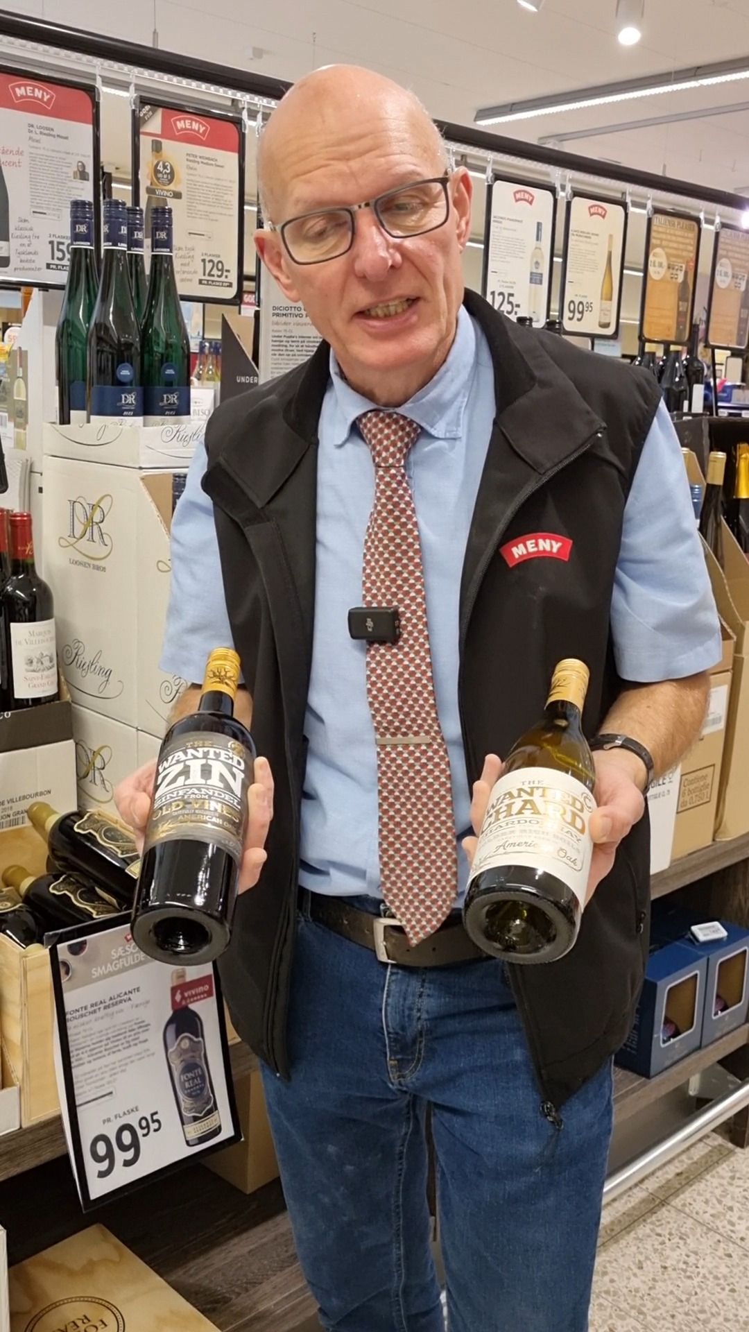 Meny Klarup tilbyder italiensk vin på tilbud i weekenden