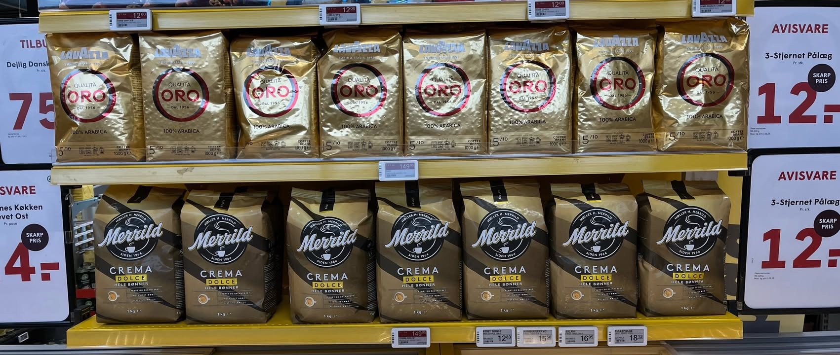 Fredagsbasker hos Spar Fårup: Hele kaffebønner til specialpris