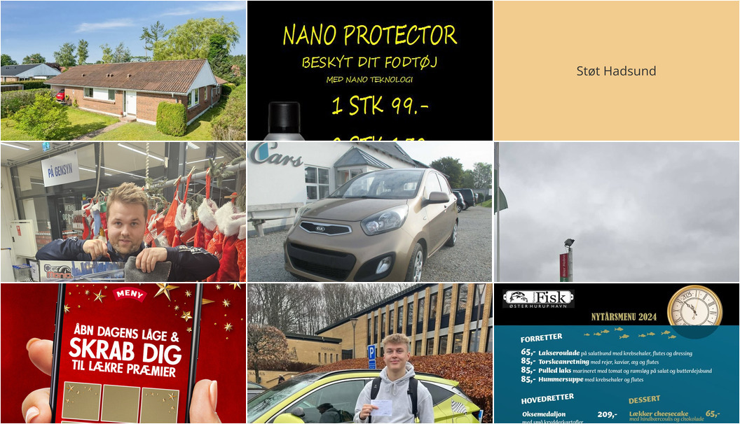 Nyt fra TT CARS ApS, Oscar Biludlejning, Havnens fisk og grill og 5 andre