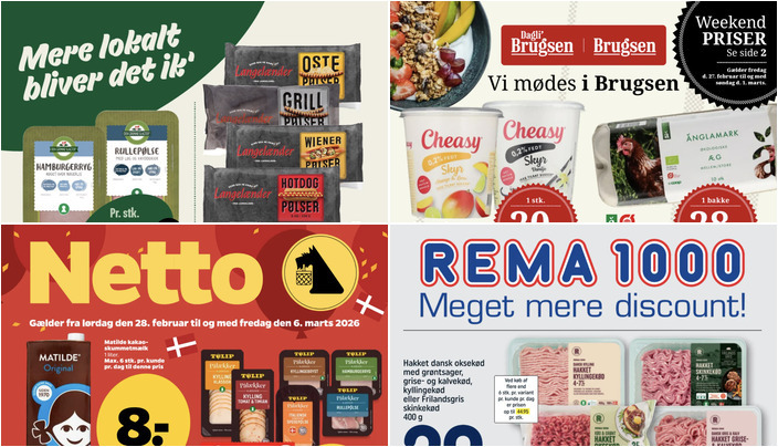 Få Torres Coronas vin til 37 kr. og Matilde kakaoskummetmælk til kun 8 kr. i de lokale butikker