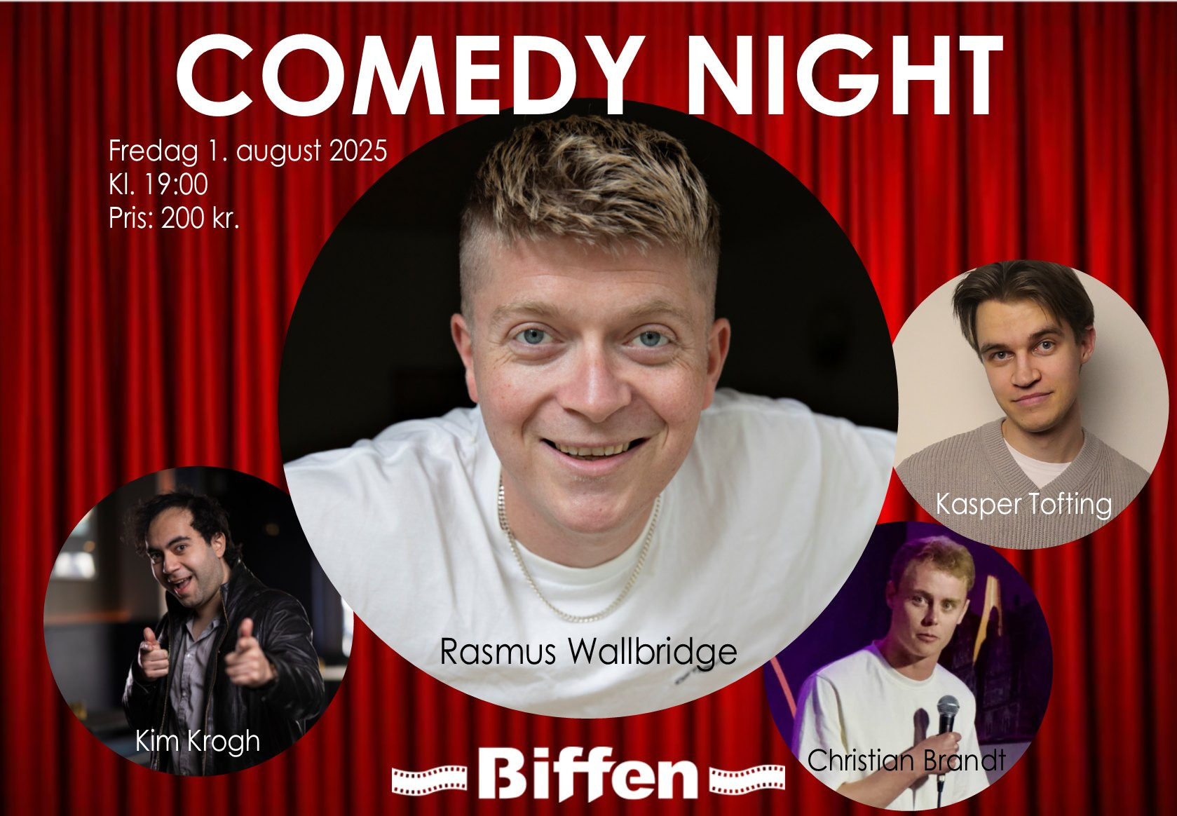 Comedy Night i Biffen bringer stand-up med lokal charme til Odder