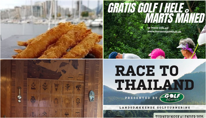 Nyt fra Horsens golfklub, Frændes Madværk, StensballeGaard Golfklub og 1 anden