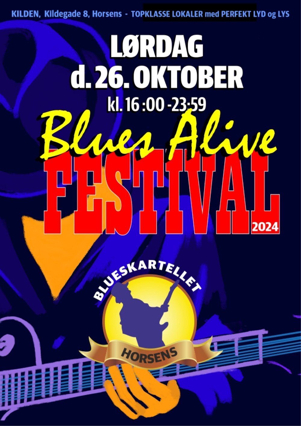 Bluesfestival i Kilden: En aften fyldt med bluesmusik