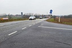 Nu begynder ombygning af uheldsramt kryds