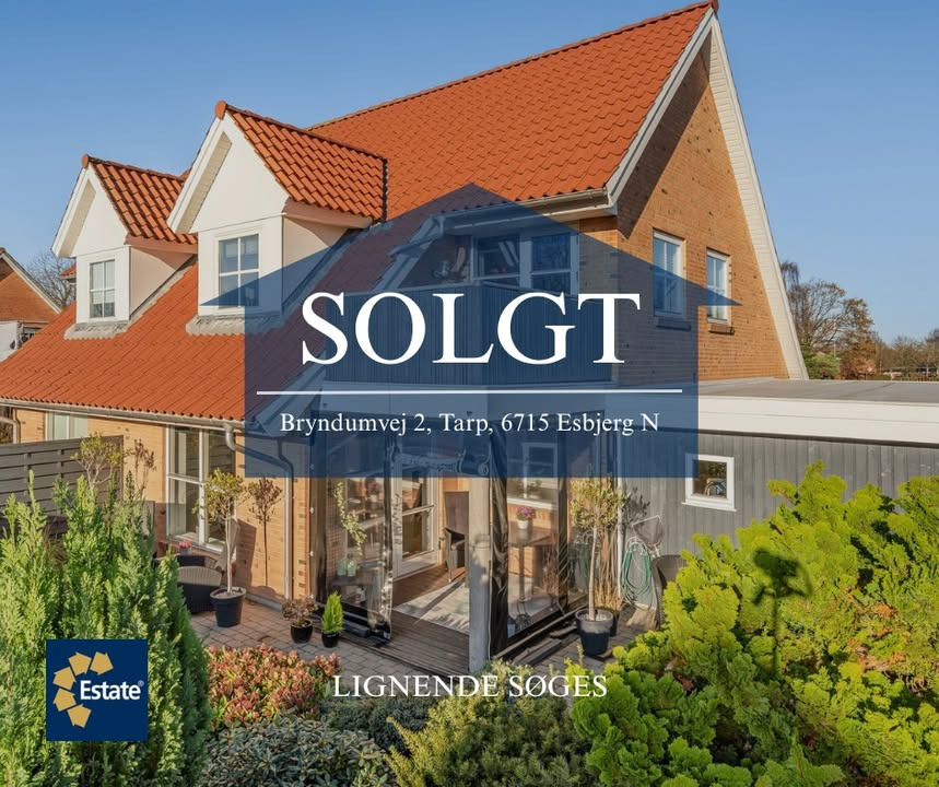 Bryndumvej 2 solgt efter én fremvisning af ESTATE Robin Thybo Esbjerg & Varde