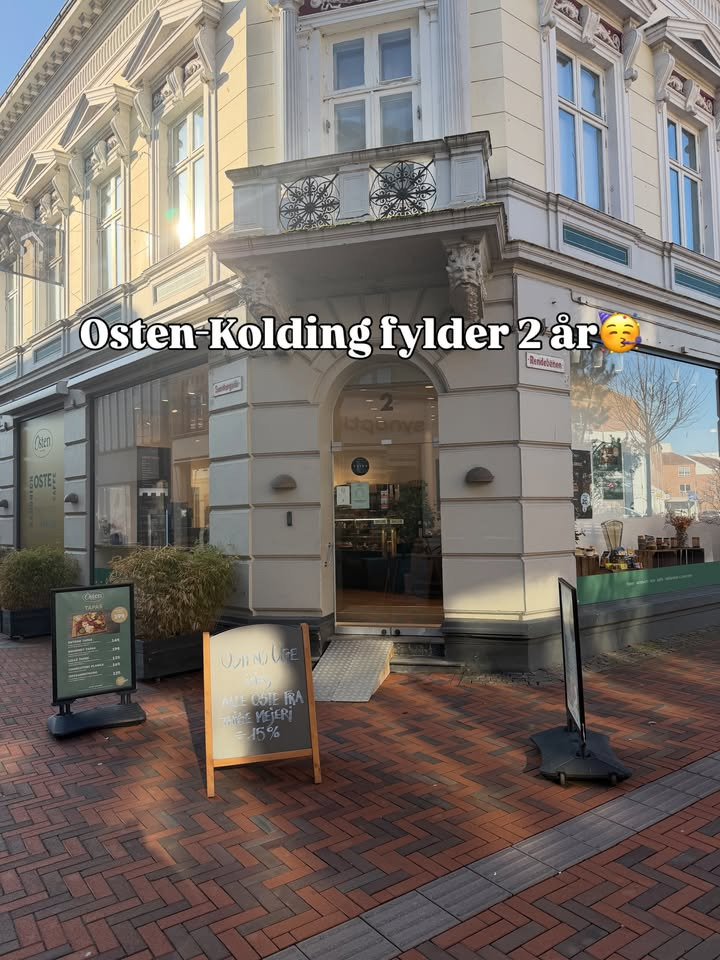 Osten Kolding fejrer 2 års fødselsdag med tilbud og smagsprøver