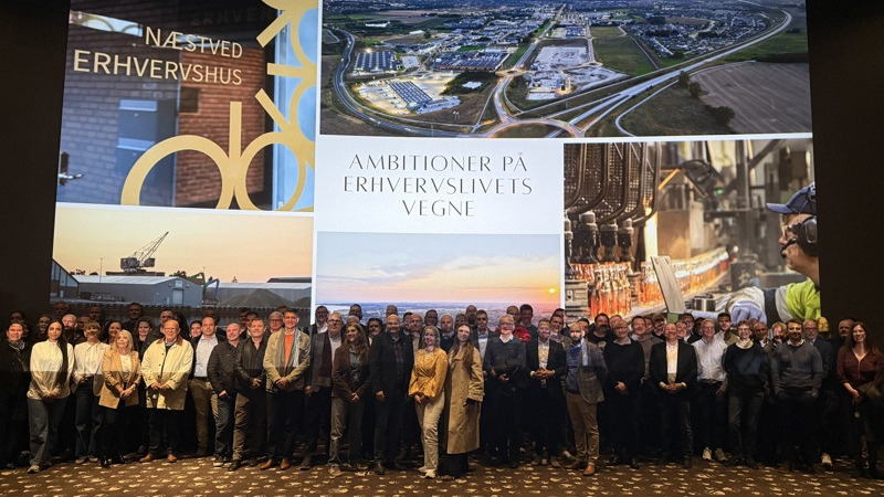 Næstved sætter tempoet op for erhvervsudvikling med grøn omstilling, stor industripark og fokus på vækst frem mod 2035