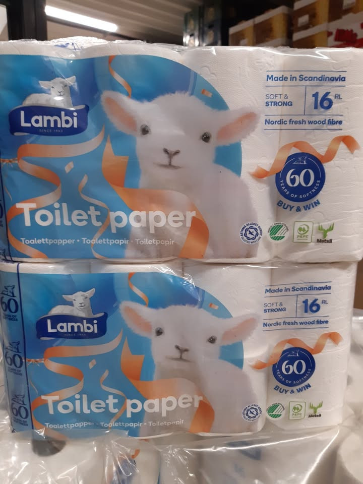 Meny Randers tilbyder Lambi toiletpapir til særlig pris