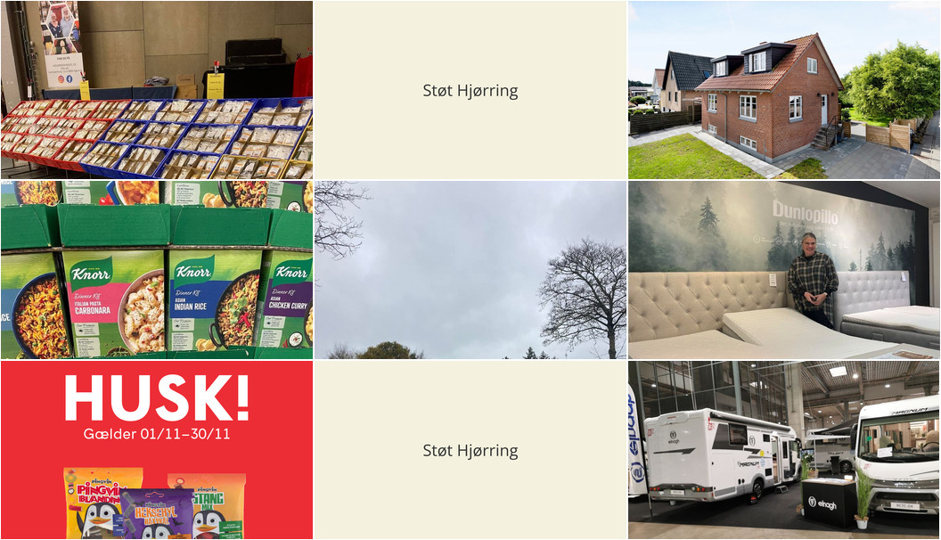 Nyt fra Holmberg Handel ApS, Bondestuen, SPAR SKALLERUP A/S og 5 andre