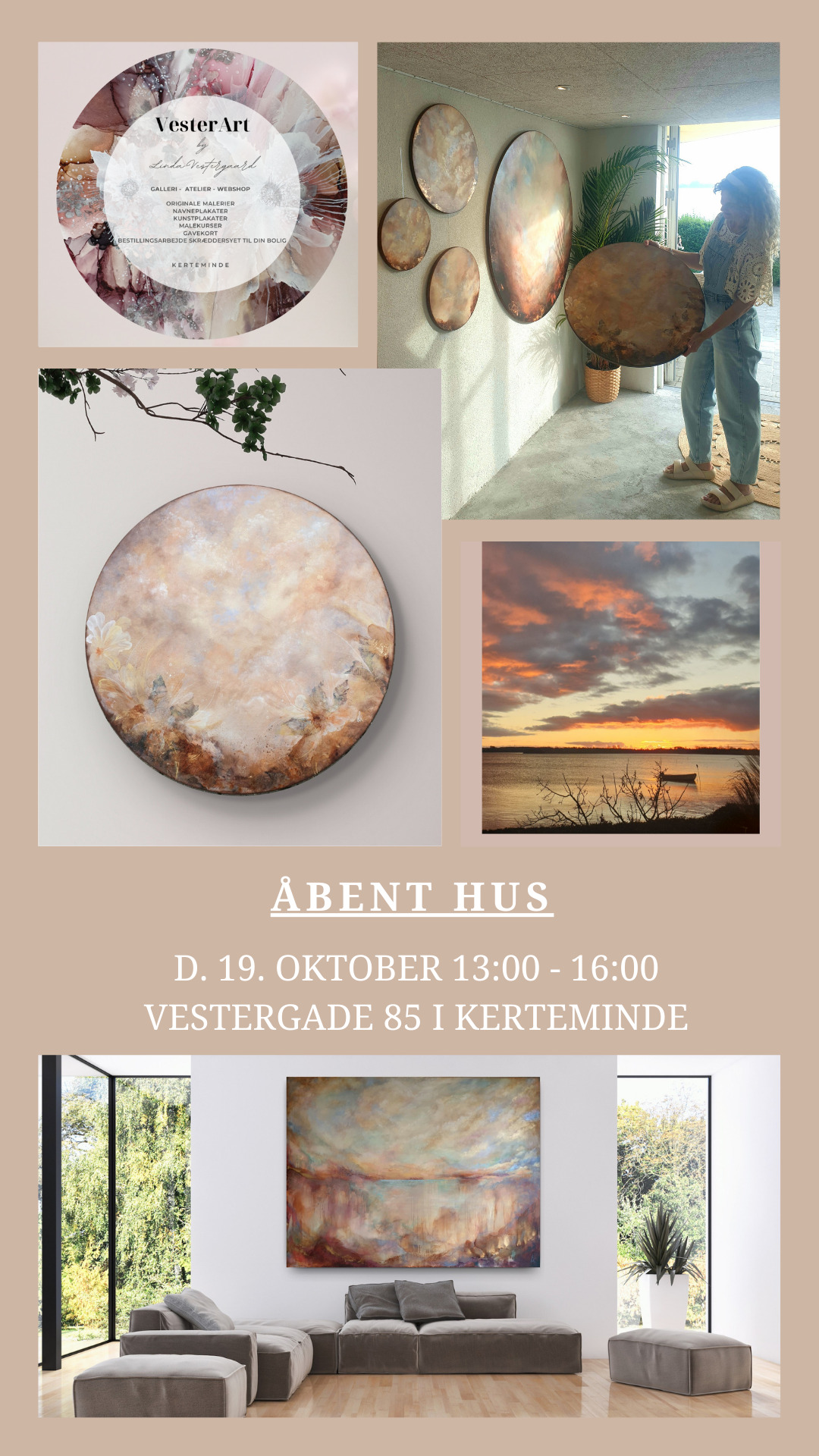 Åbent hus hos VesterArt: Fejr det nye galleri i Kerteminde