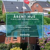 Danbolig Randers inviterer til åbent hus i charmerende rødstensvilla i Langå