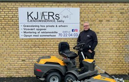 KJÆRs Ejendomsservice står klar til at tage sig af alt det, du ikke selv har tid til