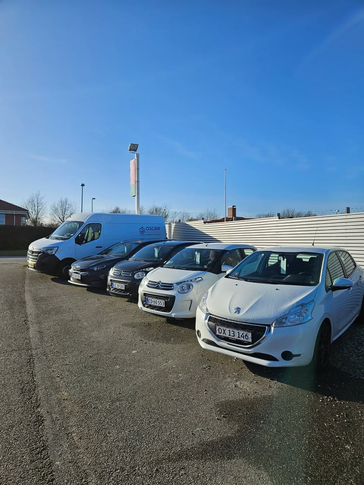 Oscar Biludlejning opdaterer bilparken med nye varevogne og personbiler i Hobro