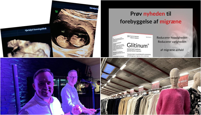 Nyt fra Ikast Apotek, Dolphin Hotel Herning, Hjertelyd - scanningsklinik for gravide og 1 anden