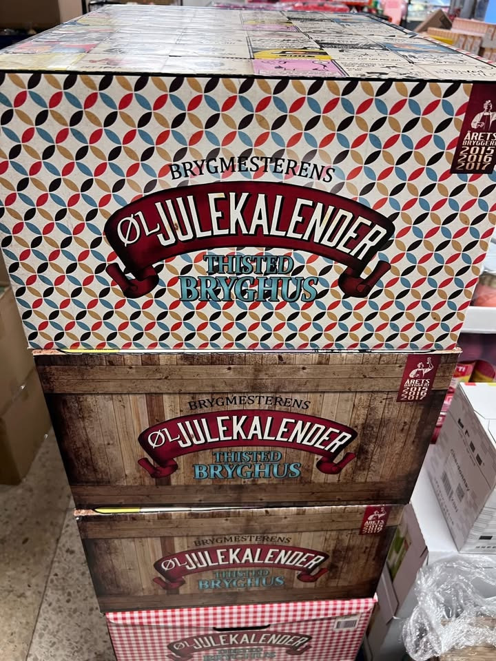 Pakkekalender fra Thisted Bryghus til salg hos MENY Gl. Skagensvej