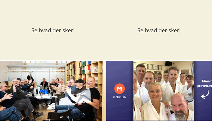 Ugens begivenheder i Herfølge: Klub for mandfolk og Taekwon-Do træning