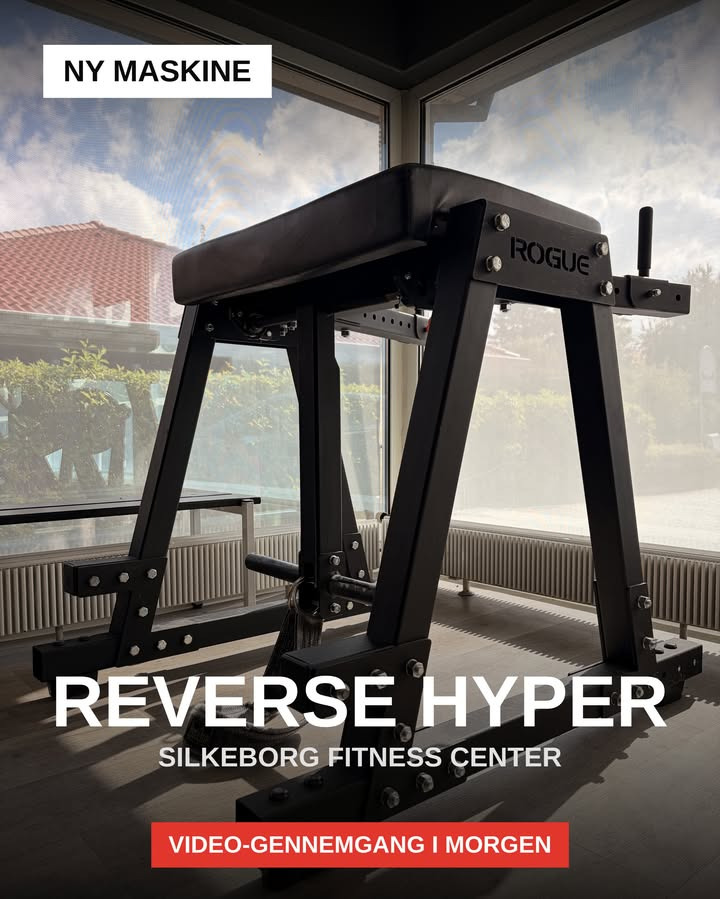 Silkeborg Fitness Center byder velkommen til ny Rogue Reverse Hyper-maskine