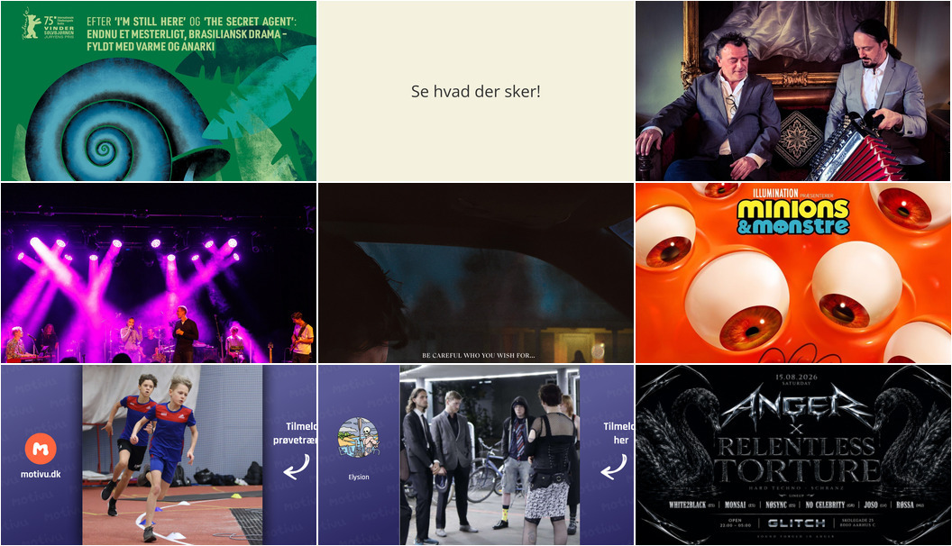 Oplev Aarhus denne weekend: Film, musik og rollespil