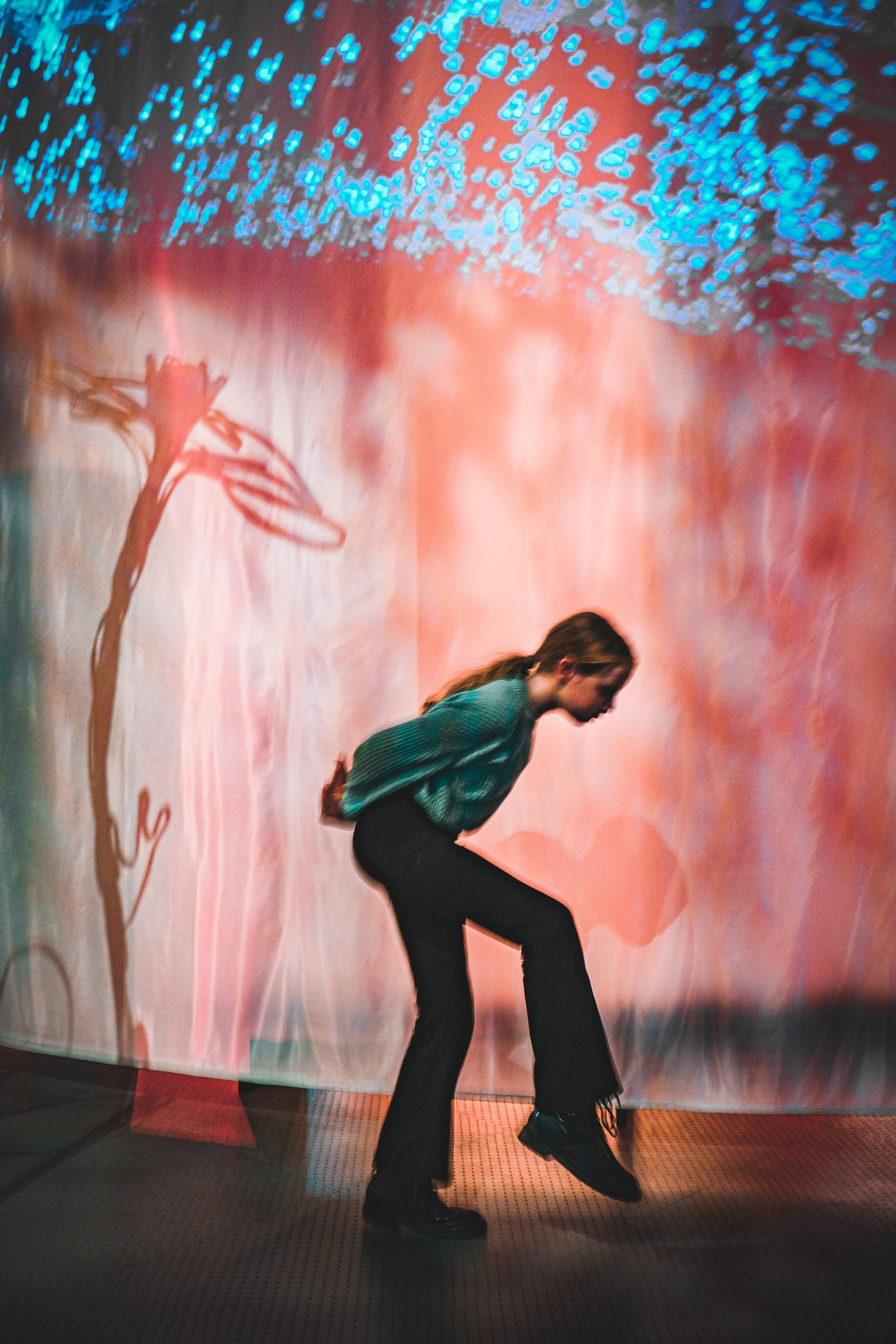 Julesjov med bevægelse og papirklip i Ville Vau