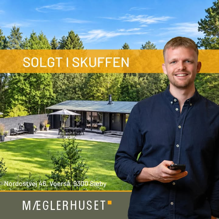 Mæglerhuset Sæby melder sommerhuset på Nordostvej 46 solgt i skuffen