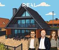 RealMæglerne Esbjerg og Bramming præsenterer boliger i tegneserieformat som aprilsnar