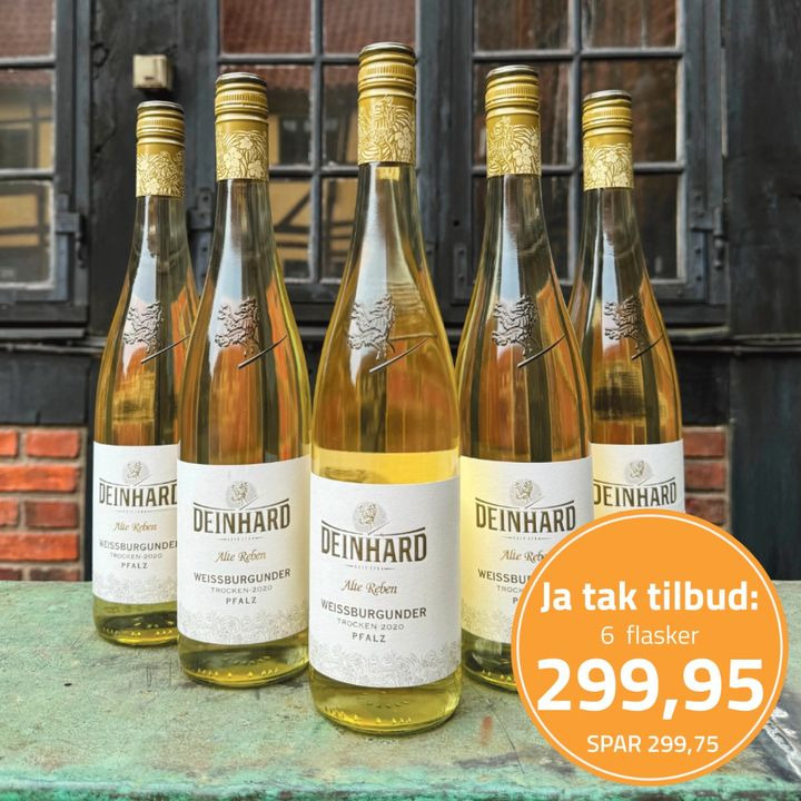 Pedersborg Vin tilbyder kassevis af hvidvin til halv pris denne uge