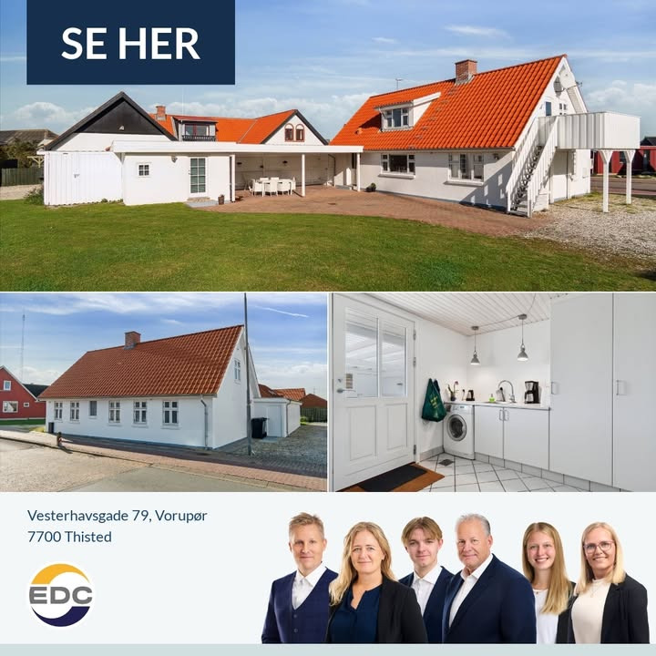 EDC Hurup Thy fremviser charmerende fiskerhus uden bopælspligt