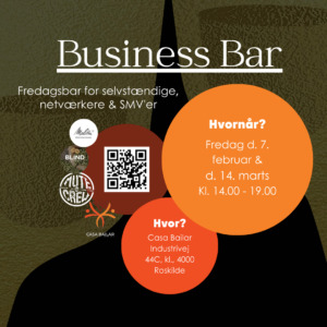 Business Bar: Netværk og inspiration for selvstændige i Roskilde