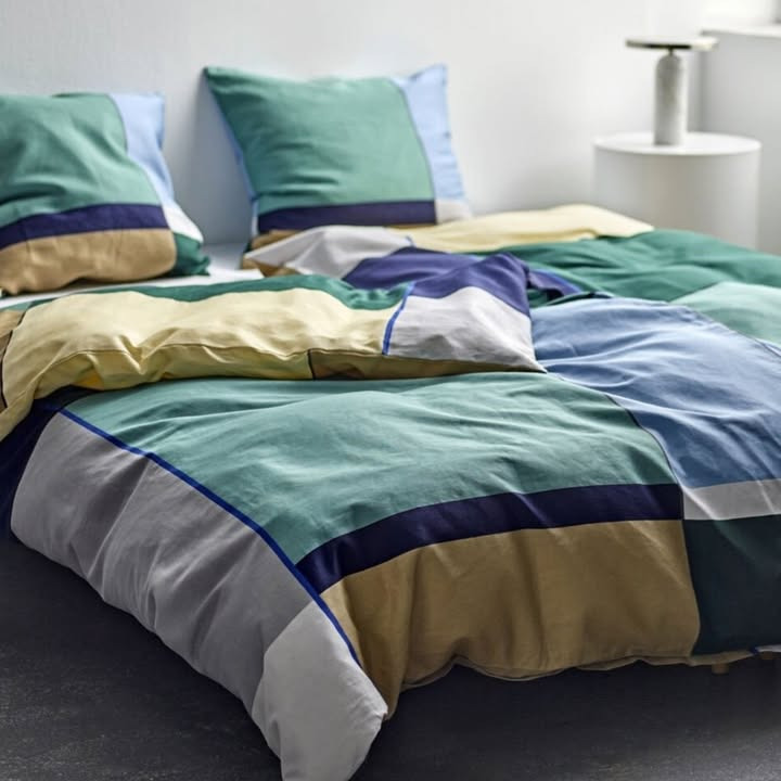 Fjerrenseriet lancerer introtilbud på Colour Block sengesæt fra Södahl