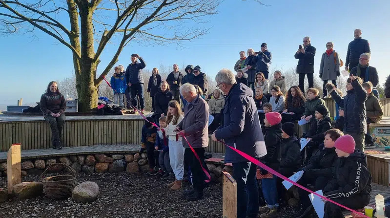 Nyt skulpturelt opholdssted på Skamlingsbanken inviterer til leg og læring med storslået udsigt