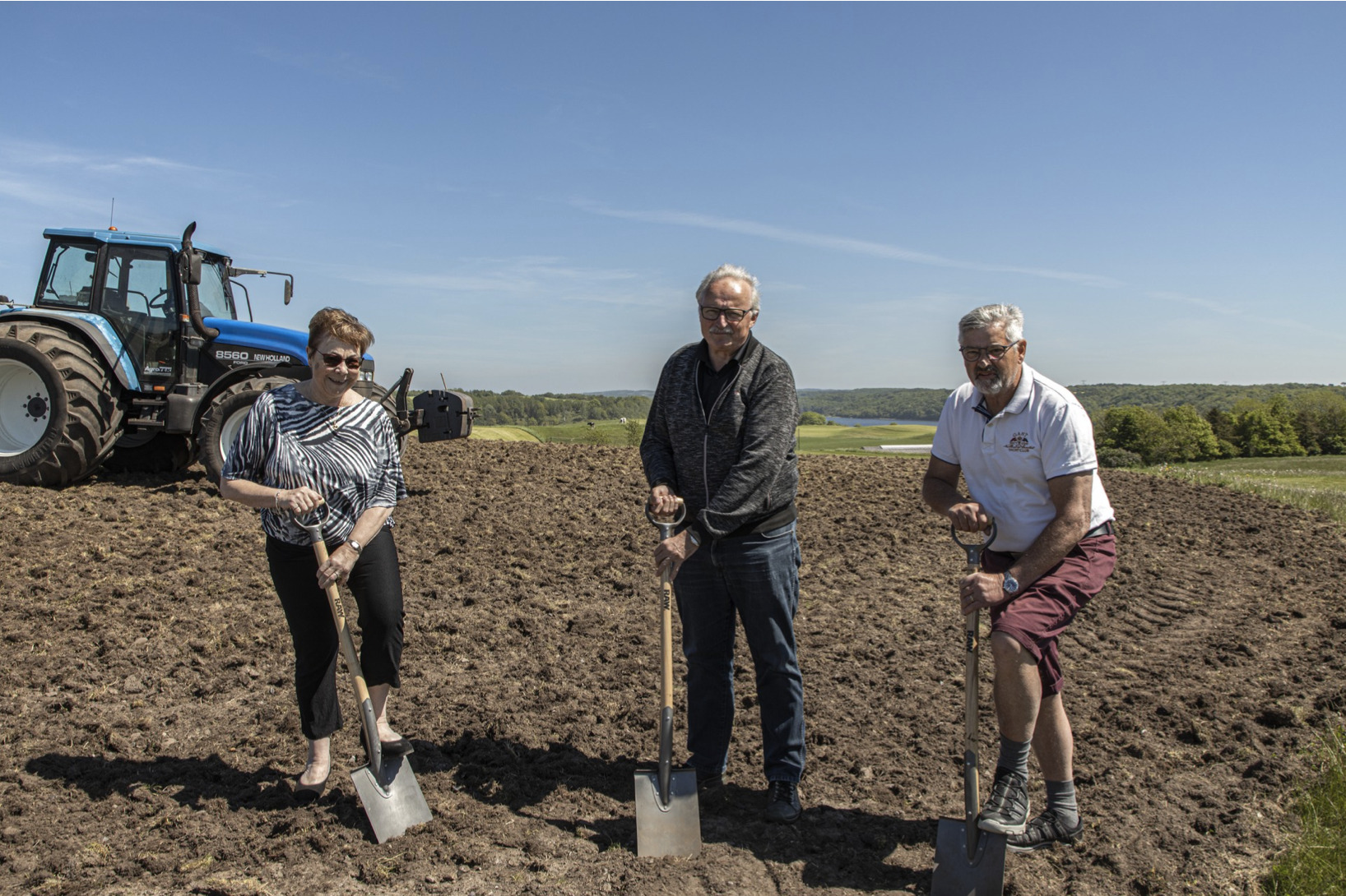 Hobro Golfklub: Så er 1. spadestik taget