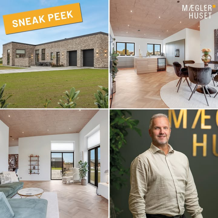 Mæglerhuset - Aabybro præsenterer luksusbolig med wauw-effekt til salg i Aabybro