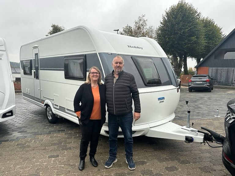 Nye leverancer hos Hinshøj Caravan: Oplev de nyeste modeller fra Hobby, Dethleffs, Tabbert og Knaus
