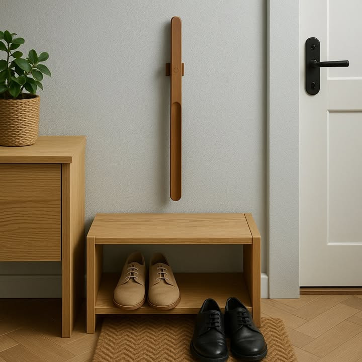 Meny Gl. Skagensvej tilbyder elegant skohorn med magnetholder til kun 49,95 kr.