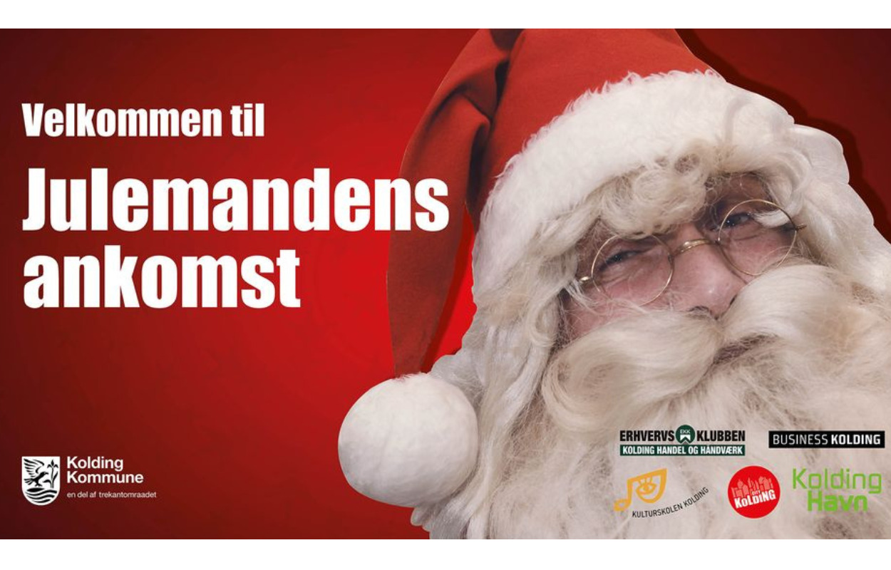 Julemanden kommer til Kolding 