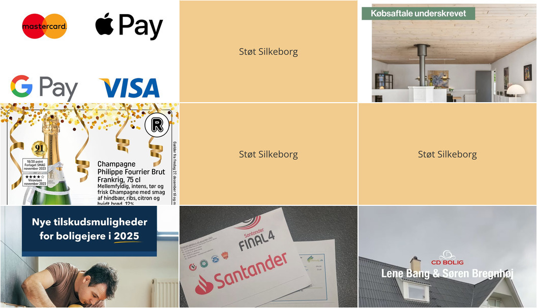 Nyt fra LOKALBOLIG SILKEBORG, REMA 1000 Nørrevænget, CD Bolig - Lene Bang & Søren Bregnhøj og 3 andre