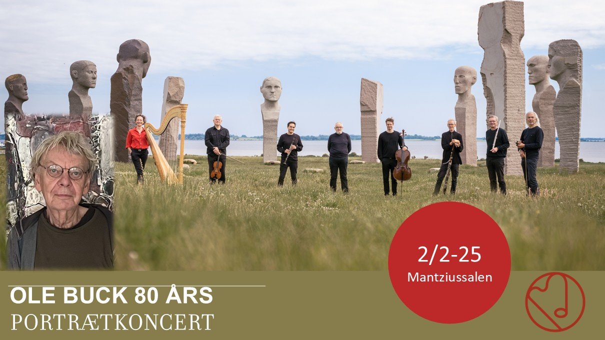 Fejr Ole Bucks 80-års fødselsdag med en portrætkoncert i Birkerød