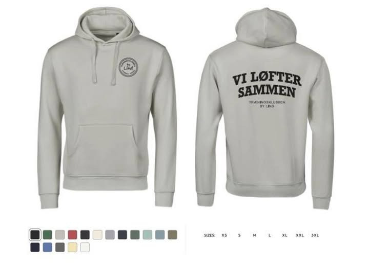 Træningsklubben By Lind sælger hoodies for at holde klubben i gang