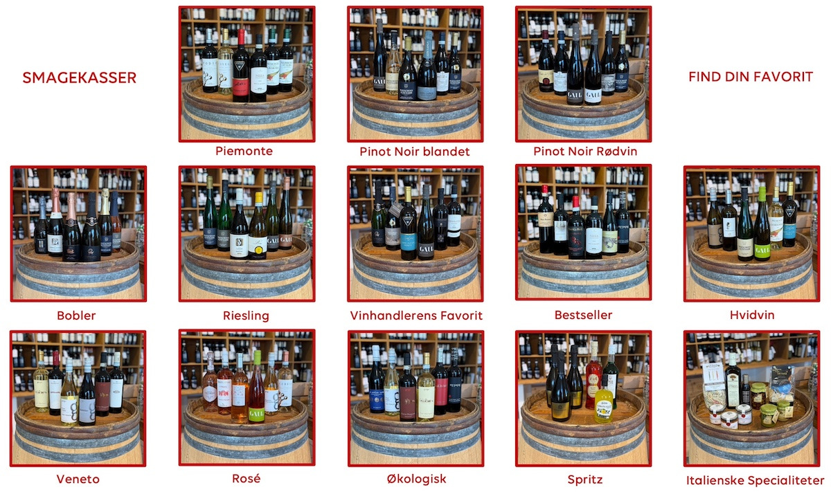 Oplev 13 unikke smagekasser hos Lahvino Wine & Spirits til ekstra gode priser