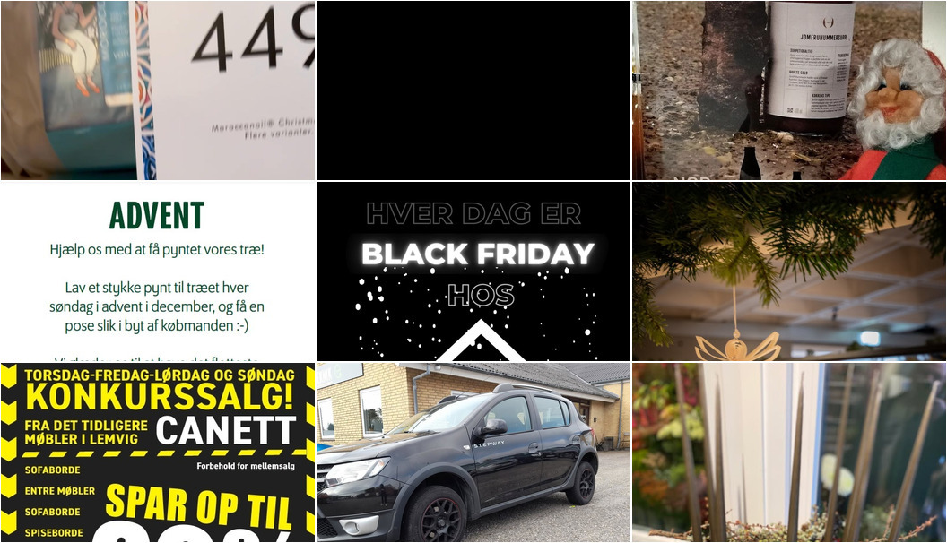 Nyt fra MIN KØBMAND I ASP, NordVestBO, P.C. BILER ApS og 6 andre