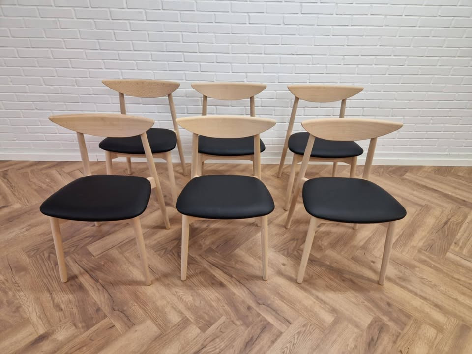 Hovelind Møbler tilbyder Haslev Symphony stole til halv pris med gratis levering